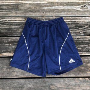 SOLD—Adidas Clima365 Navy Soccer Shorts with Drawstring